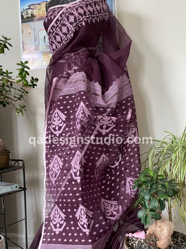 Dark Purple Saree