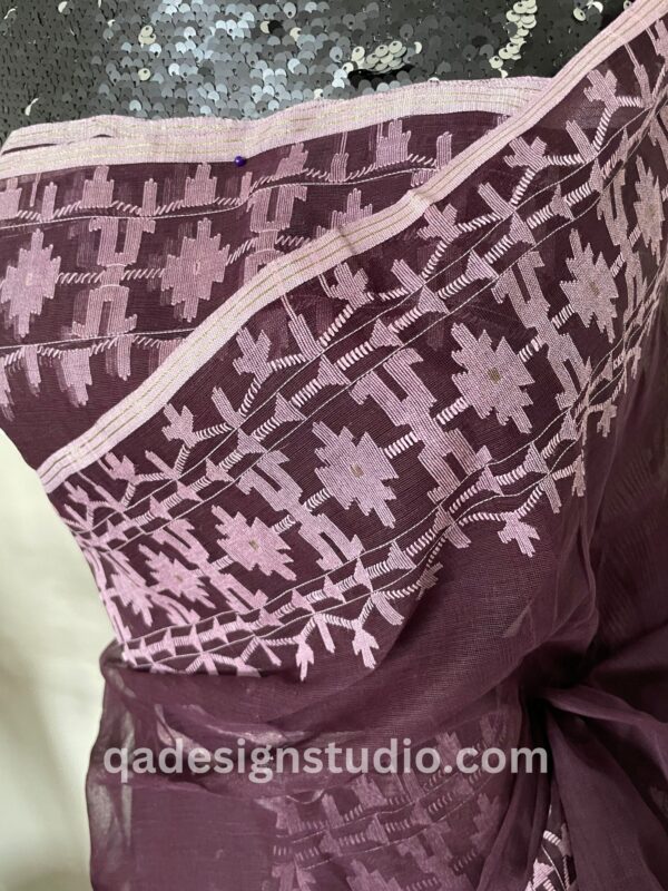 Dark Purple Saree