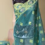 Sea Green Silk Saree