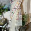 White Handloom Saree